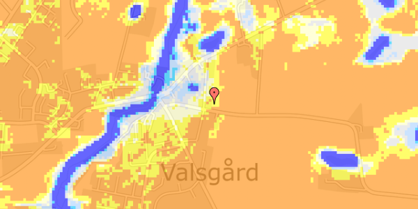 Ekstrem regn på Karlsvej 9