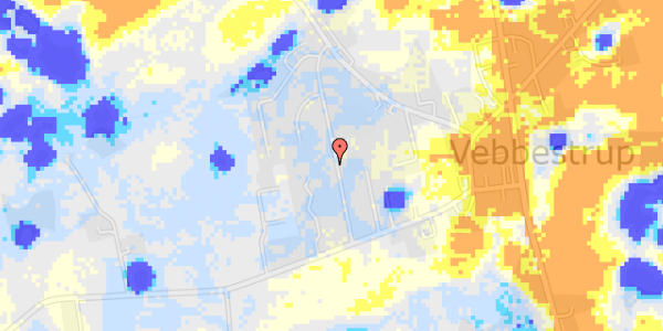 Ekstrem regn på Lærkegade 18