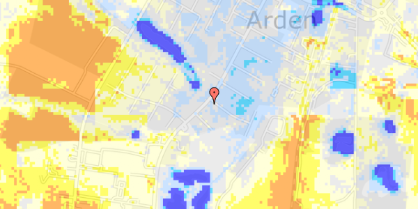 Ekstrem regn på Myhlenbergvej 37