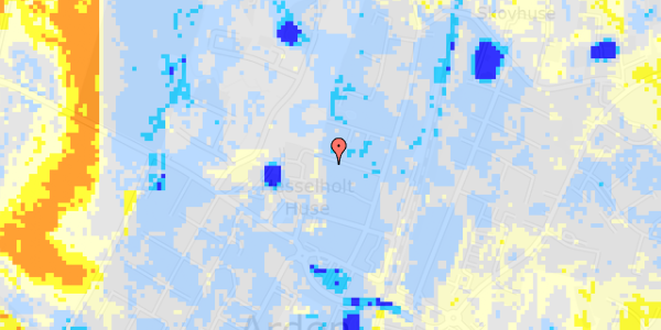 Ekstrem regn på Rolighedsvej 9