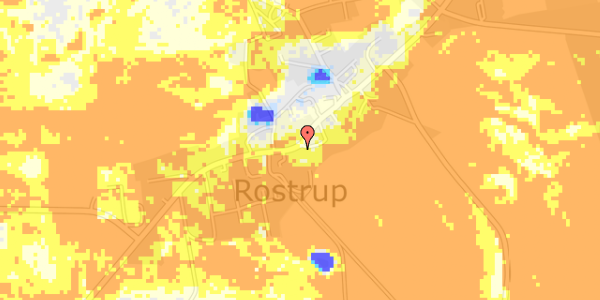 Ekstrem regn på Rostrup Byvej 15