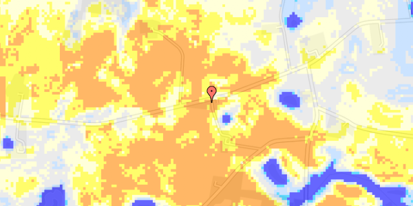 Ekstrem regn på Sdr Truevej 23