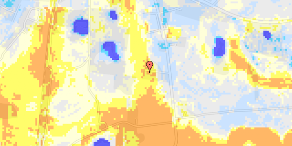 Ekstrem regn på Stadionvej 11