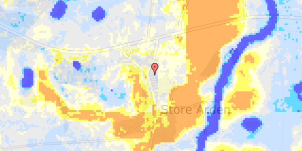 Ekstrem regn på Storarden Byvej 7