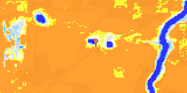 Ekstrem regn på Valsgaardvej 2