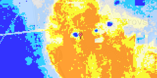 Ekstrem regn på Diget 2