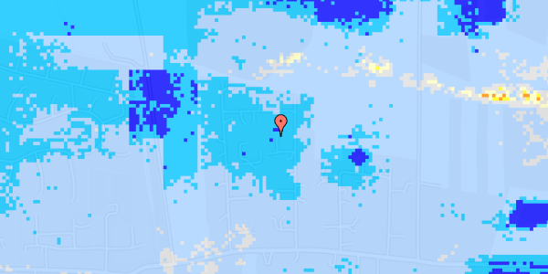 Ekstrem regn på Egernvej 40