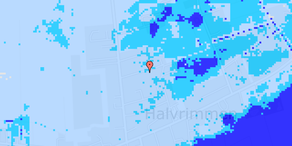 Ekstrem regn på Emil Hansens Vej 10