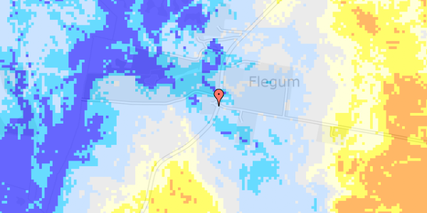 Ekstrem regn på Flegumvej 36