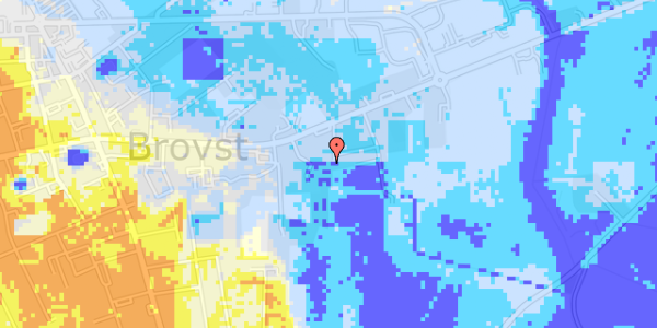 Ekstrem regn på Friggasvej 2