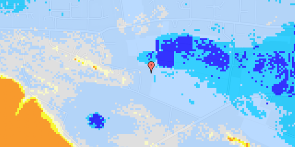 Ekstrem regn på Harestien 25