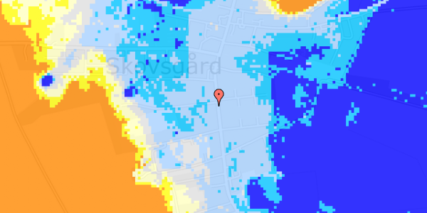 Ekstrem regn på Hollensvej 1