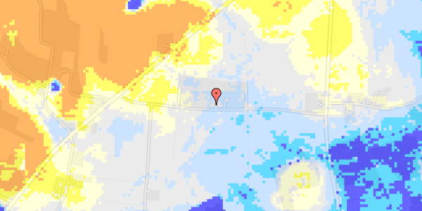 Ekstrem regn på Jarmsted Byvej 8A