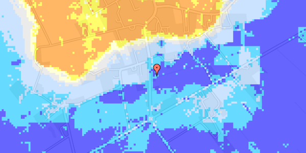 Ekstrem regn på Kirkegade 107A