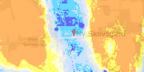 Ekstrem regn på Krobakken 62