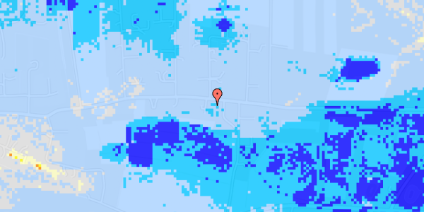 Ekstrem regn på Krogen 60