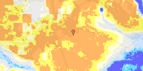 Ekstrem regn på Lunde Mark 49