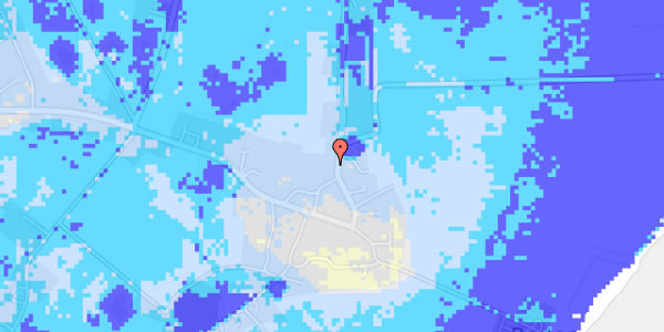 Ekstrem regn på Nørremarksvej 5