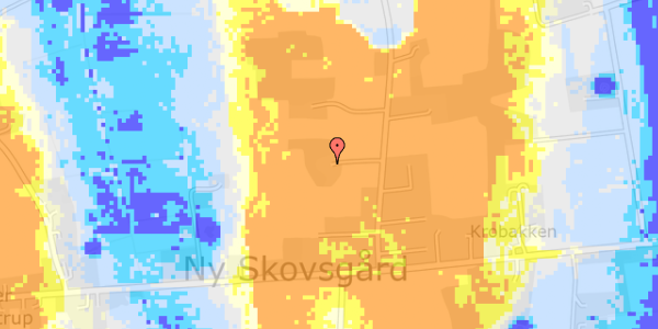 Ekstrem regn på Nr Skovsgaard 13