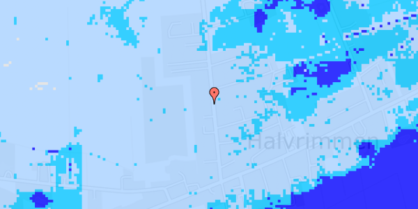 Ekstrem regn på Nr Øksevej 41