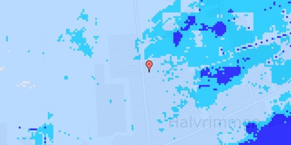 Ekstrem regn på Rughaven 2