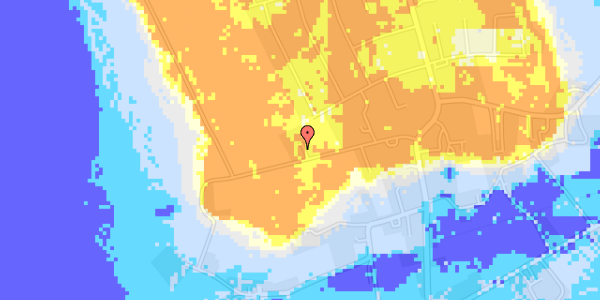 Ekstrem regn på Vesterbjergvej 6