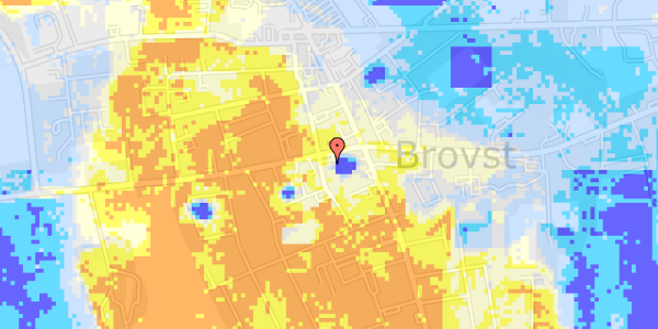 Ekstrem regn på Vestergade 9, 1. 203