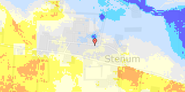 Ekstrem regn på Bogfinkevej 33, 1. th