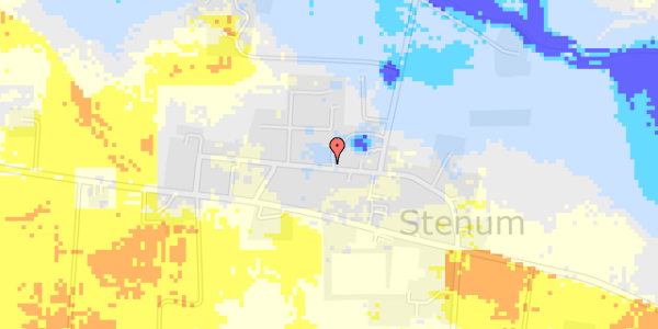 Ekstrem regn på Bogfinkevej 40