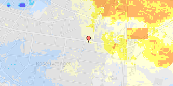 Ekstrem regn på Bredgade 176