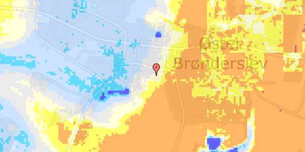 Ekstrem regn på Broengen 2