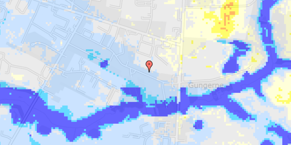 Ekstrem regn på Bryggerivej 51