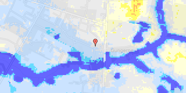 Ekstrem regn på Bryggerivej 61