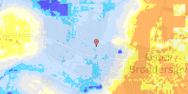 Ekstrem regn på Buurholtvej 34