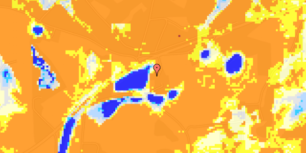 Ekstrem regn på Dybvadvej 164