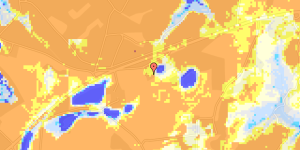 Ekstrem regn på Dybvadvej 172