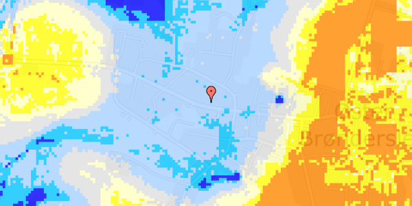 Ekstrem regn på Elmevej 29