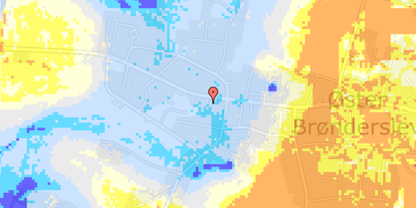 Ekstrem regn på Elmevej 32B