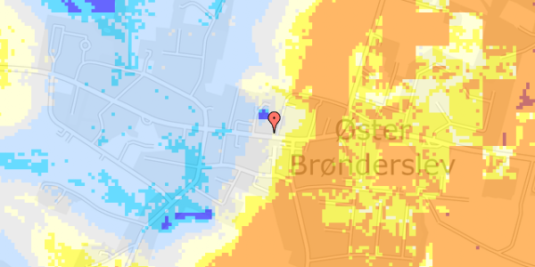 Ekstrem regn på Elmevej 65