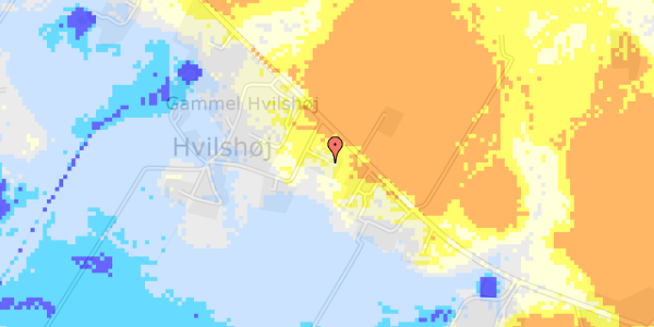 Ekstrem regn på Gl Hvilshøjvej 7