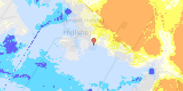 Ekstrem regn på Gl Hvilshøjvej 15