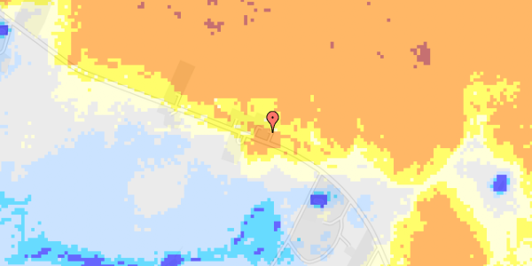 Ekstrem regn på Hvilshøjvej 167