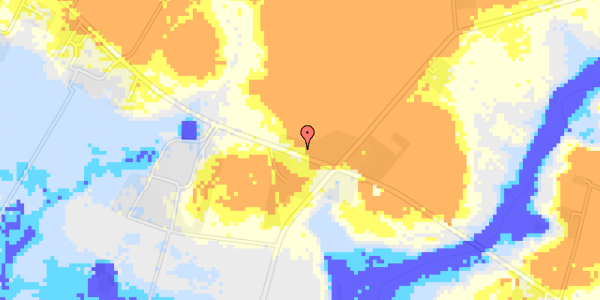 Ekstrem regn på Hvilshøjvej 317