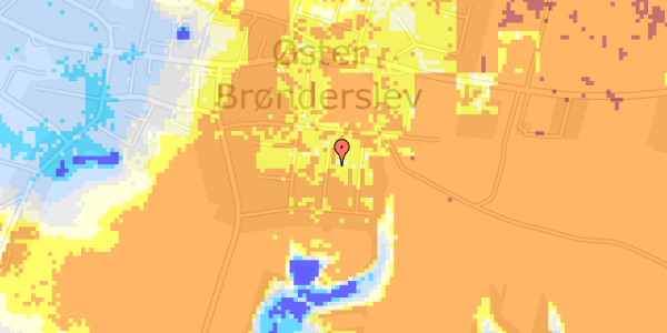 Ekstrem regn på Istedvej 8