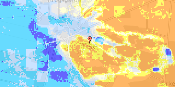 Ekstrem regn på Kræen Bjergensvej 3