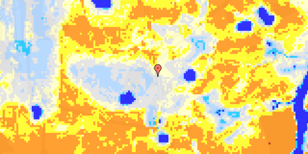 Ekstrem regn på Mylundvej 85