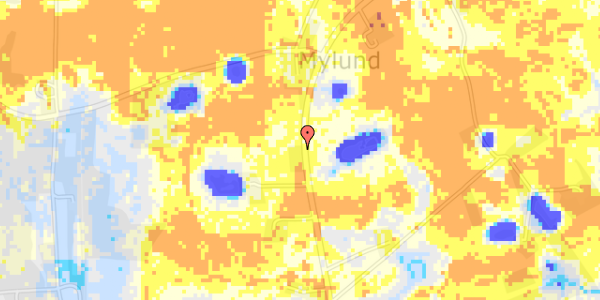 Ekstrem regn på Mylundvej 123