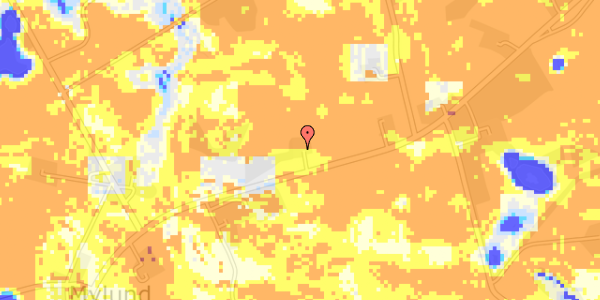 Ekstrem regn på Mylundvej 209