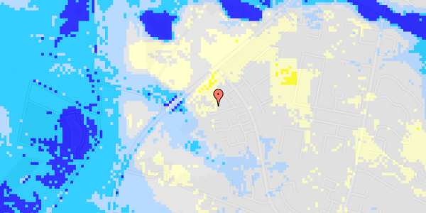 Ekstrem regn på Otto Mallings Kvarter 33