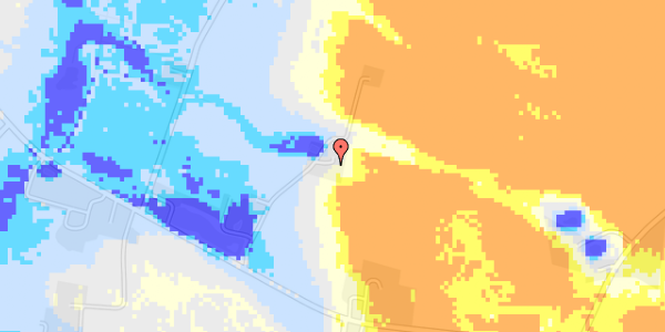 Ekstrem regn på Porsevej 28